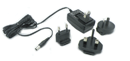 Photo- Power adapter with universal plugs